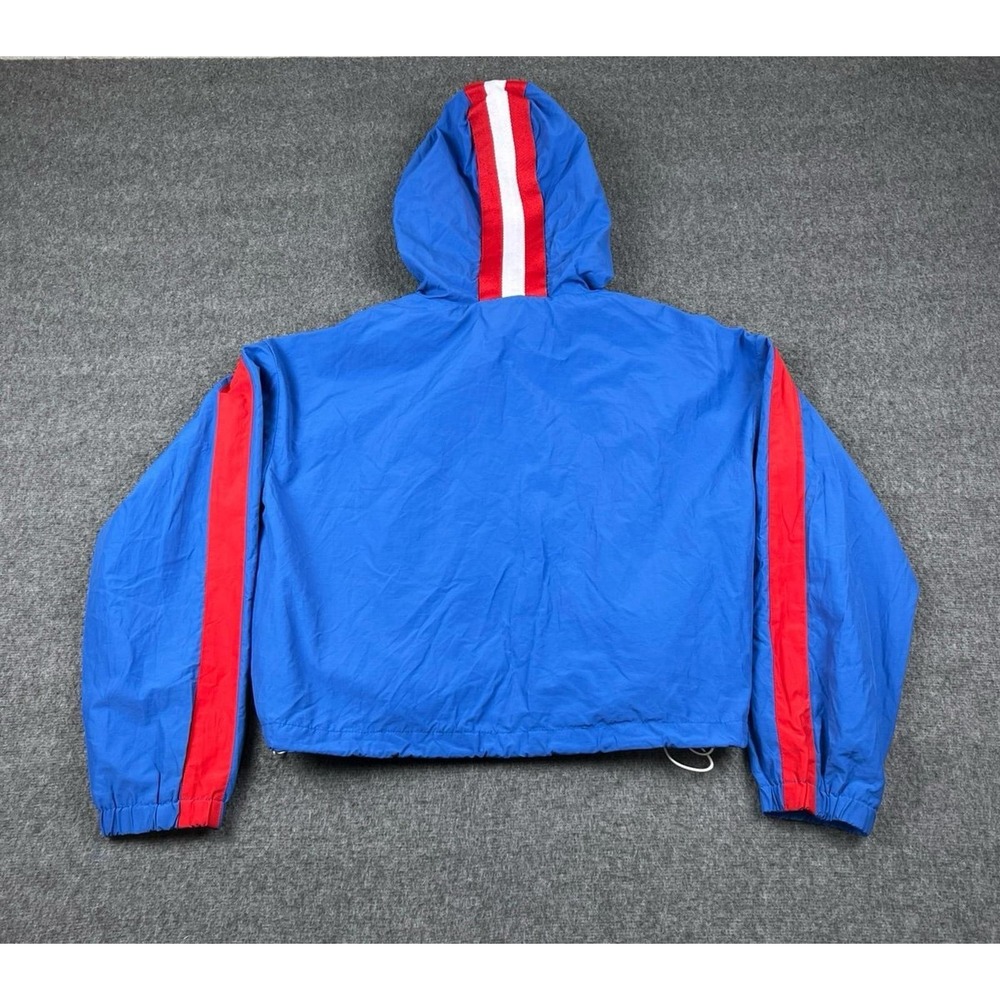 Forever 21 Retro Hooded Windbreaker Jacket Womens‎ Sz Small